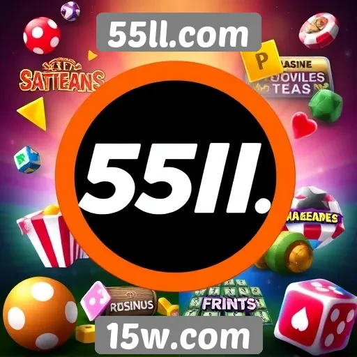 Diversidade de jogos disponíveis no 55ll.com